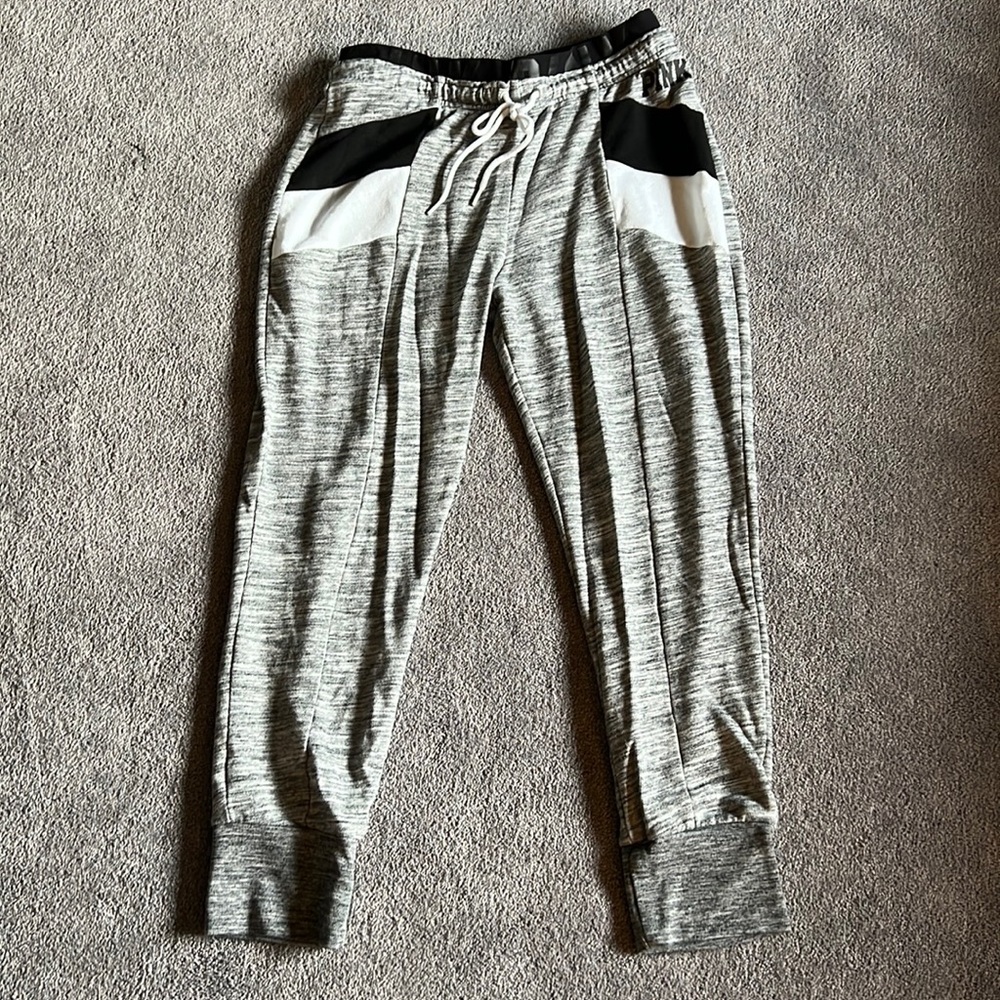 Pink Victoria secret sweatpants size large
